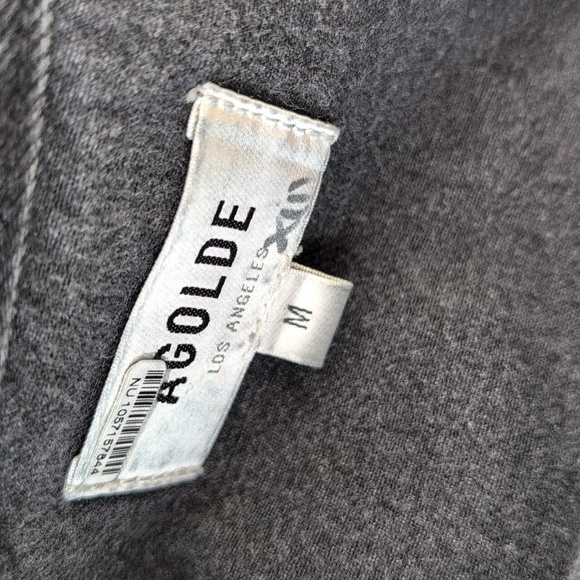 Agolde Charli Women's Black Denim Jacket - Picture 5 of 7